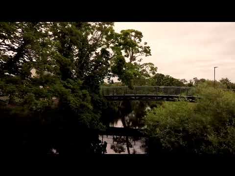 New bridge Longford Town over the Camlin, B-roll