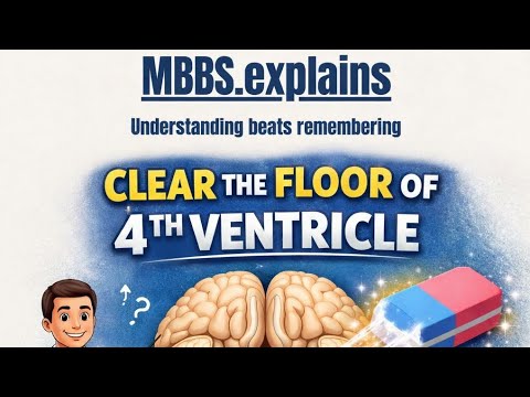 Floor of Fourth Ventricle Anatomy in 3 Minutes | Must-Know for Exams