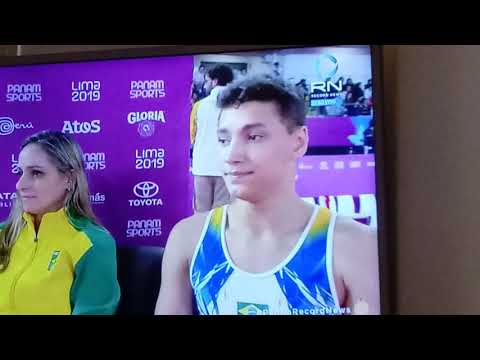 Brasil na ginástica trampolim.  Lima/Peru 2019.