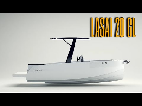 LASAI 20 GL - solar electric boat
