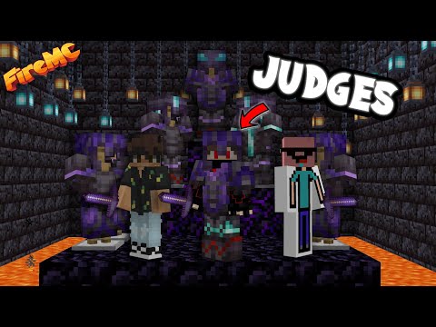 CRAZY ROHIT OFFICIAL - Being Judge of Armor Trim Event Showcase In Fire Mc Lifesteal Smp With @PSD1 & @DeOpBoii