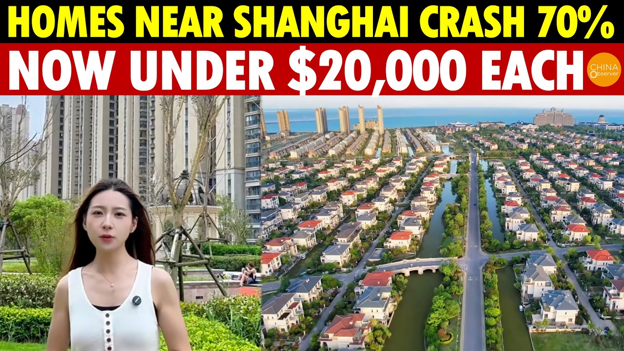 Can You Believe It? Homes Near Shanghai Crash 70%! Once 4,000 Sold in a Day—Now Under $20K Each