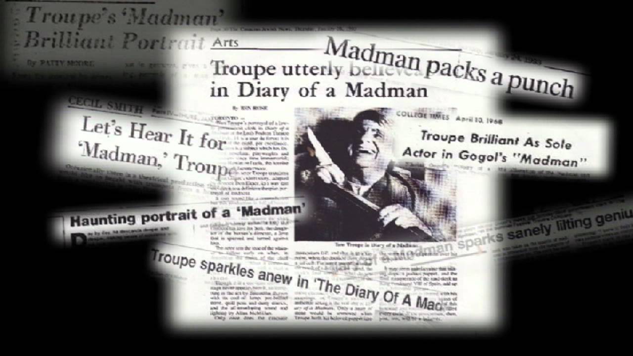 Don Eitner on "Diary of a Madman" and Tom Troupe