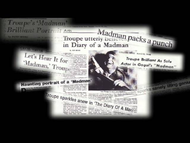 Don Eitner on "Diary of a Madman" and Tom Troupe