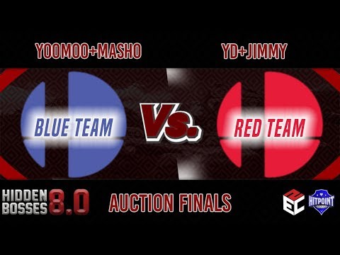 Hidden Bosses 8.0 AUCTION FINALS - Yoomoo / Masho vs YD / Jimmy