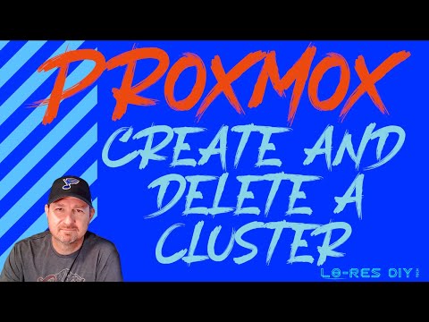 Make a Proxmox Cluster and Delete a Proxmox Cluster