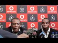 Dr Irvin Khoza With Benni McCarthy