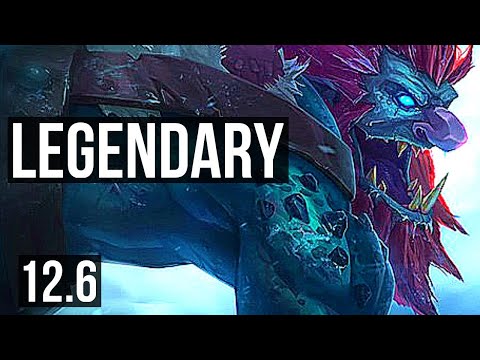 TRUNDLE vs KHA'ZIX (JNG) | 10/1/4, Legendary, Rank 13 Trundle | BR Grandmaster | 12.6