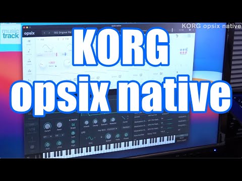 KORG opsix native Demo & Review