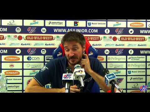 Serie A2, Semifinale Gara 1 | Le parole di Gianmarco Pozzecco (28/05/2018)