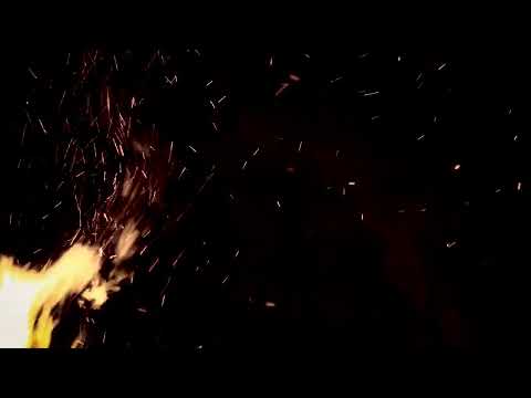 Fire Sparks Particles #9 (Royalty Free Stock Footage)