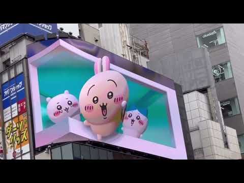 Chiikawa Glasses-free 3D Large Screen.#Chiikawa #Usagi #cute #gift #cool #friends #love  #Hachiware