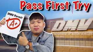How To Pass Your DMV Written Permit Test 2023 (First Try)