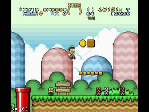My SMW Hack - World 1-1 [OLD]