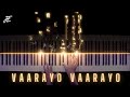 Vaarayo Vaarayo Piano Cover Aadhavan Harris Jayaraj Jennisons Piano Tamil BGM Ringtone