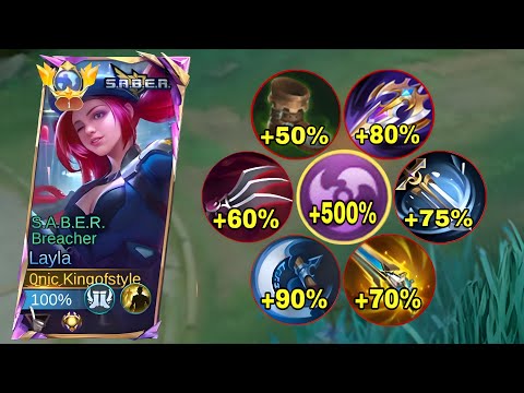 TOP 1 GLOBAL LAYLA BEST HIGH DAMAGE HACK BUILD FOR 2026!! (MUST TRY) LAYLA BEST BUILD 2026 - MLBB