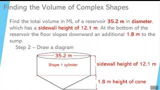 Video 13 Finding volume of complex shapes