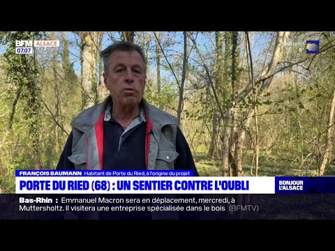 Haut-Rhin: un sentier bientôt inauguré pour la mémoire à Porte du Ried