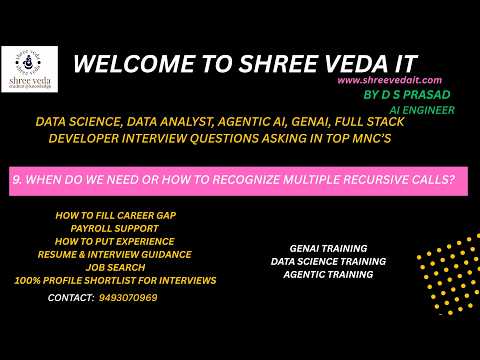 Multiple Recursive Callspython Pythonprogramming Datascience Genai Agenticai Dataanalytics