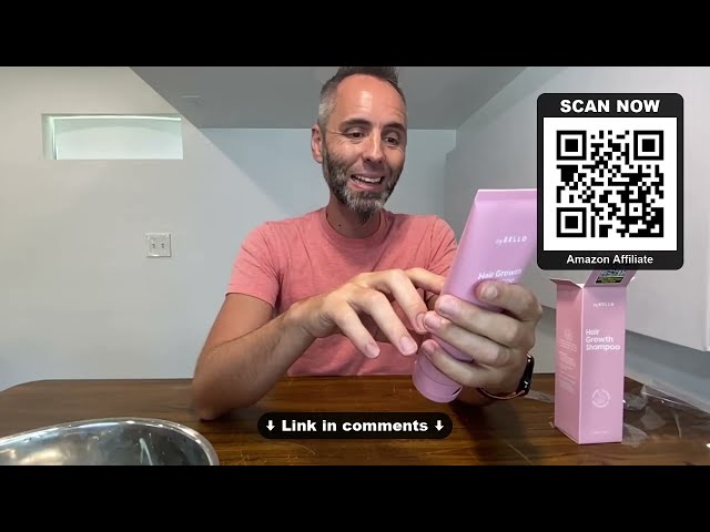 The Best Hair Growth Shampoo with DHT Blocker - close-up view