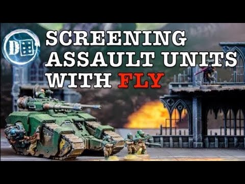 40k tactics: Screening assault units with "fly" post FAQ 2