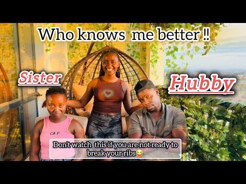 WHO KNOWS ME BETTER!!!😂(this was fun)