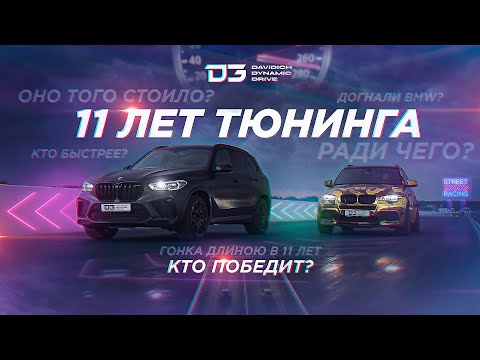 D3 Золотой BMW X5M VS BMW X5M 2020