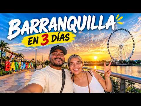 3 DÍAS EN BARRANQUILLA 🇨🇴 | Los Lugares que Tienes que Conocer | QUEDAMOS SORPRENDIDOS...