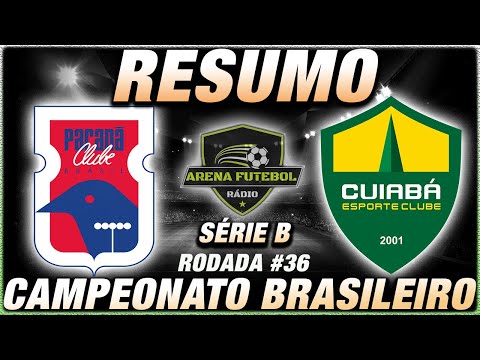 Paraná 0 x 2 Cuiabá l Campeonato Brasileiro l Série B