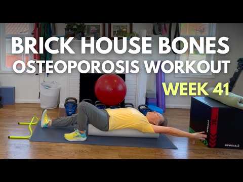 Heel Drops & More Exercises for Osteoporosis  - Brick House Bones, Week 41