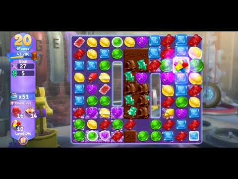 Willy Wonka's World of Candy - Level 194 Complete - No Hacks / No Boosters (Android/IOS)