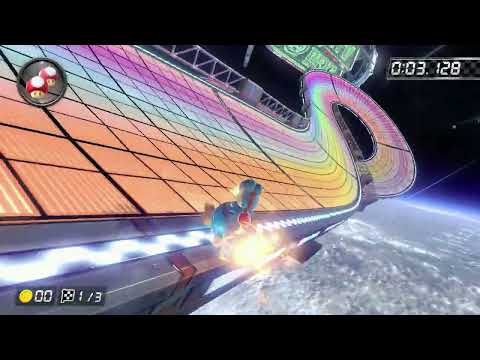 Rainbow Road [150cc] - 1:58.302 - Alberto (Mario Kart 8 Deluxe World Record)