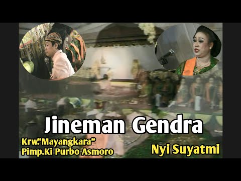 Jineman 'Gendra' - Nyi Suyatmi - Ki Purbo Asmoro - Wayang kulit