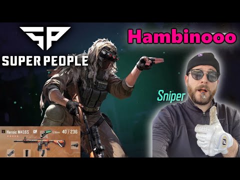 SUPER PEOPLE - HAMBINOOO & HALIFAX - SNIPER - Heroic M416S - DUO
