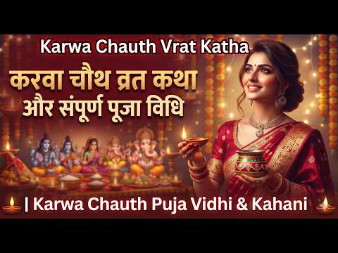 Karwa Chauth Vrat Katha : करवा चौथ व्रत कथा और संपूर्ण पूजा विधि | Karwa Chauth Puja Vidhi & Kahani