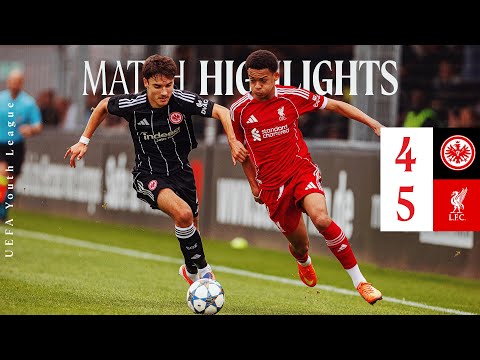 NINE GOALS!! Highlights from brilliant Youth League win | Frankfurt 4-5 Liverpool