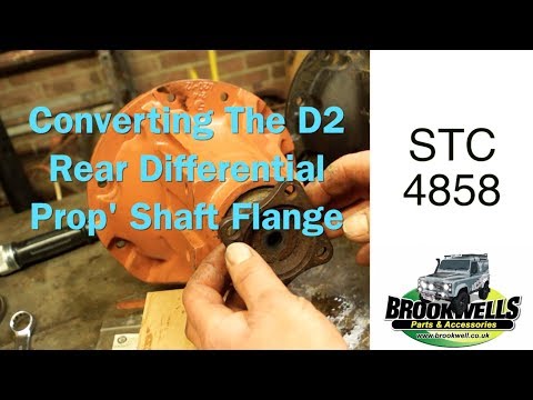 STC4858 Differential Pinion Flange fitting plus extra info about the square and round flanges