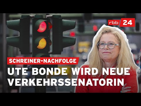 Berlins neue Verkehrssenatorin - Wer ist Ute Bonde?