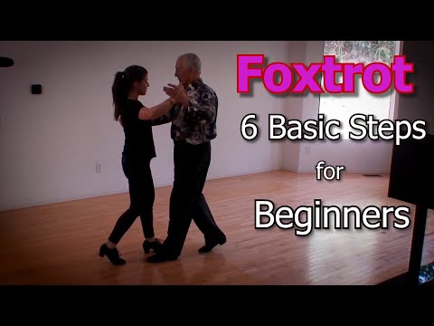 Foxtrot -  How to Do 6 Basic Steps for Beginners -Social dancing