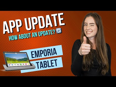 Emporia Tablet - How to update the apps • 📱 • 👨🏼‍💻 • 🔄 • Tutorial