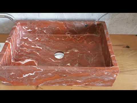 %lavabo da appoggio da bagno o cucina in marmo pietra o granito%