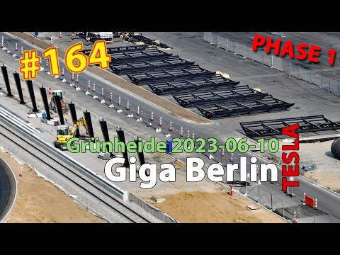 # 164 Tesla Giga Berlin • PHASE 1 • 2023-06-10 • Gigafactory 4K