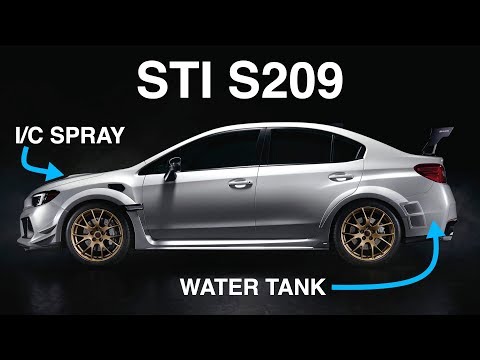 How Subaru Made Their Most Powerful Engine Ever - STI S209