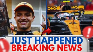 MANY HAVE DOUBTED ME: NORRIS TAKES WEIGHT OFF HIS SHOULDERS AFTER WINNING FIRST IN F1 - f1 news