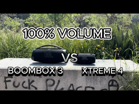 JBL BOOMBOX 3 VS JBL XTREME 4!!⚠️