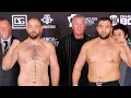 DANNY GARCIA VS JOSE BENAVIDEZ JR - FULL UNDERCARD WEIGH IN WITH ADAM KOWNACKI VS ALI EREN DEMIREZEN