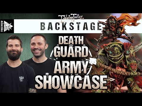 Death Guard Army Showcase by Siege Studios | Tabletop Tactics Backstage