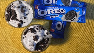 How to make Oreo Mcflurry ! 1 Minute 2 Ingredient ice cream