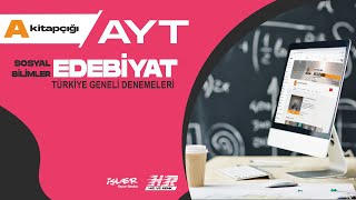 İŞLER TÜRKİYE GENELİ DENEME SINAVI AYT EDEBİYAT A KİTAPÇIĞI (1-12)