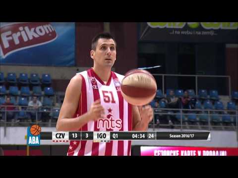 ABA Liga 2016/17, Round 6 match: Crvena zvezda mts - Igokea (23.10.2016)